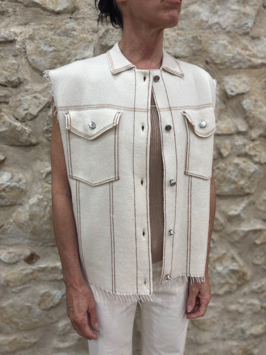 Veste sans manches Elesa - NOT SHY