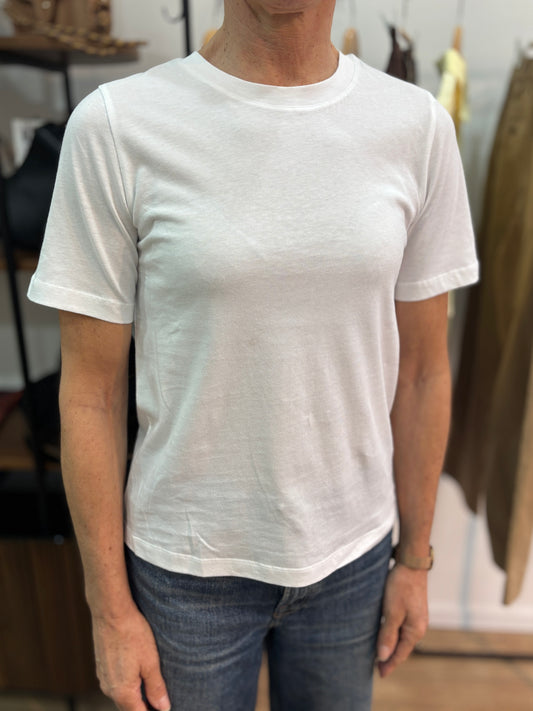 T-shirt coton bio à col rond - YERSÉ