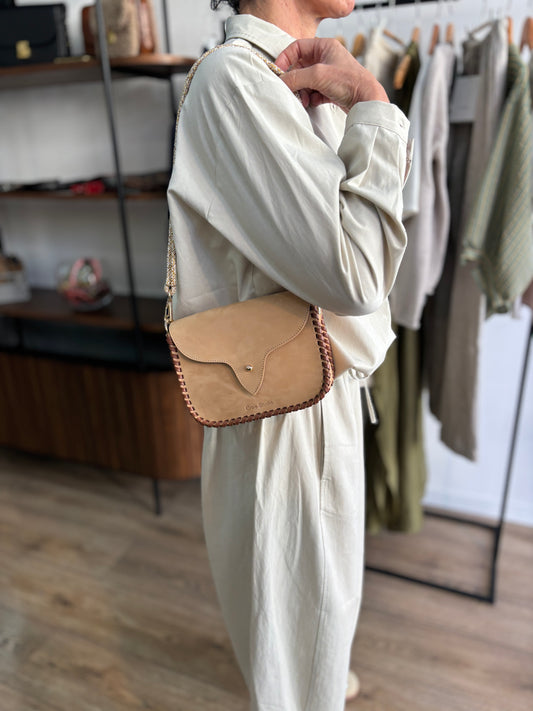 Sac West Nubuck Sand - CRAIE STUDIO