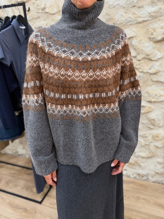 Pull col roulé - ZENGGI
