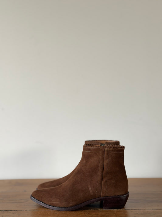Bottines Cuir Daim - ZOLFO