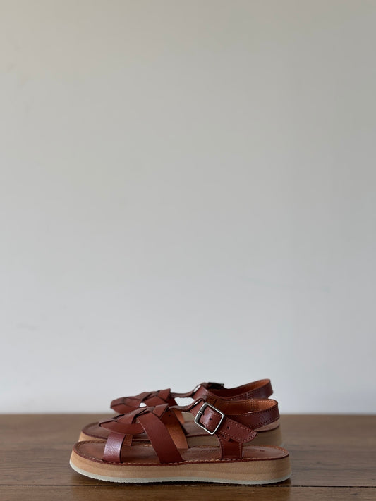 Sandales Tulum Tabac - MAPACHE
