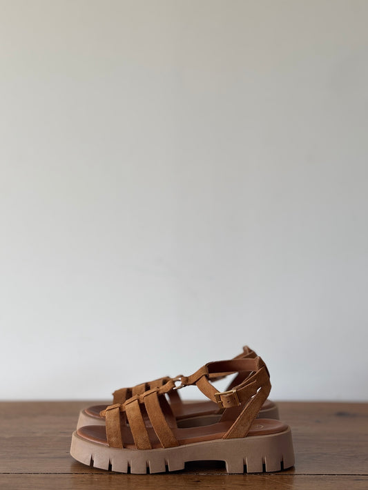 Sandales Sadie Camel - SMS