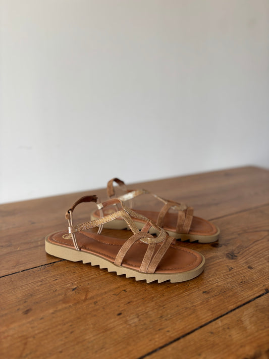 Sandales Alma Camel - SMS