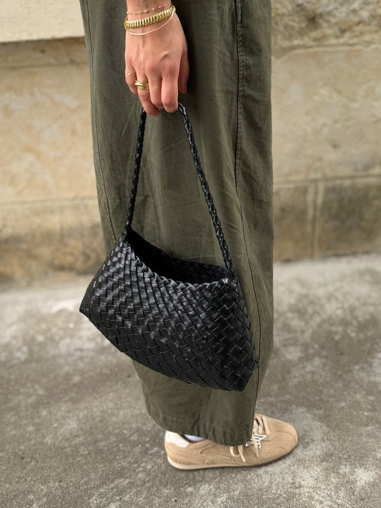 Sac en cuir tressé - JULIA PARIS