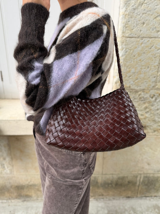 Sac en cuir tressé - JULIA PARIS
