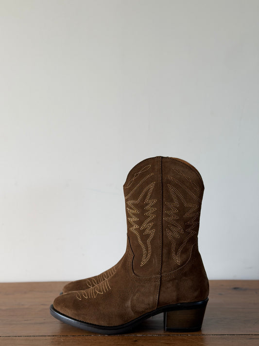 Mi-bottes Joya Velours Funghi - ALIWELL
