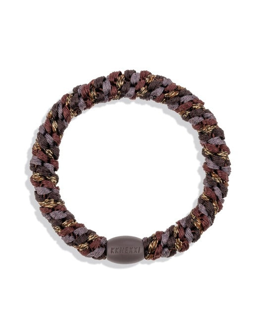 Élastique Mix Cedar Coffee Glitter - KKNEKKI