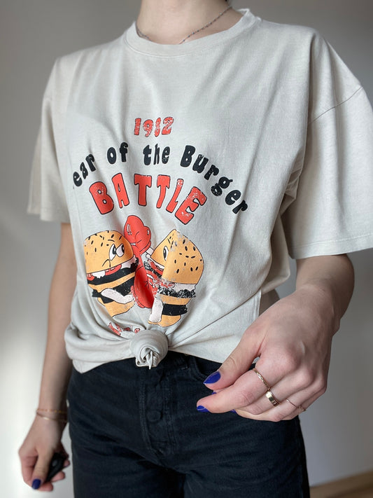 T-shirt Burger - BREWSTER
